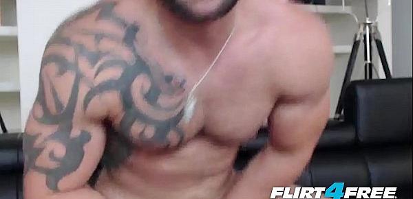 Maddox Ryker - Flirt4Free - Hunky Muscle Stud with Big Beautiful Cock Dominates You
